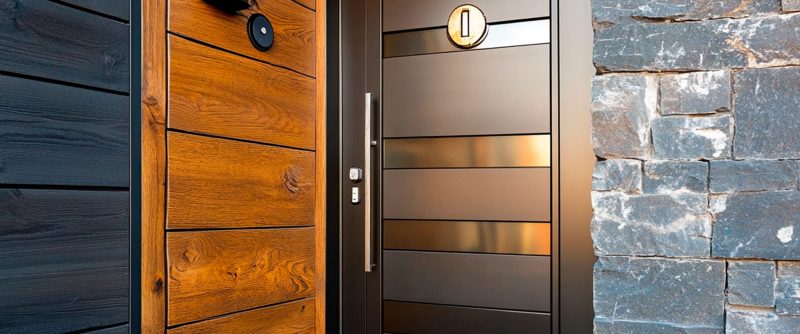 Installation de porte blindée